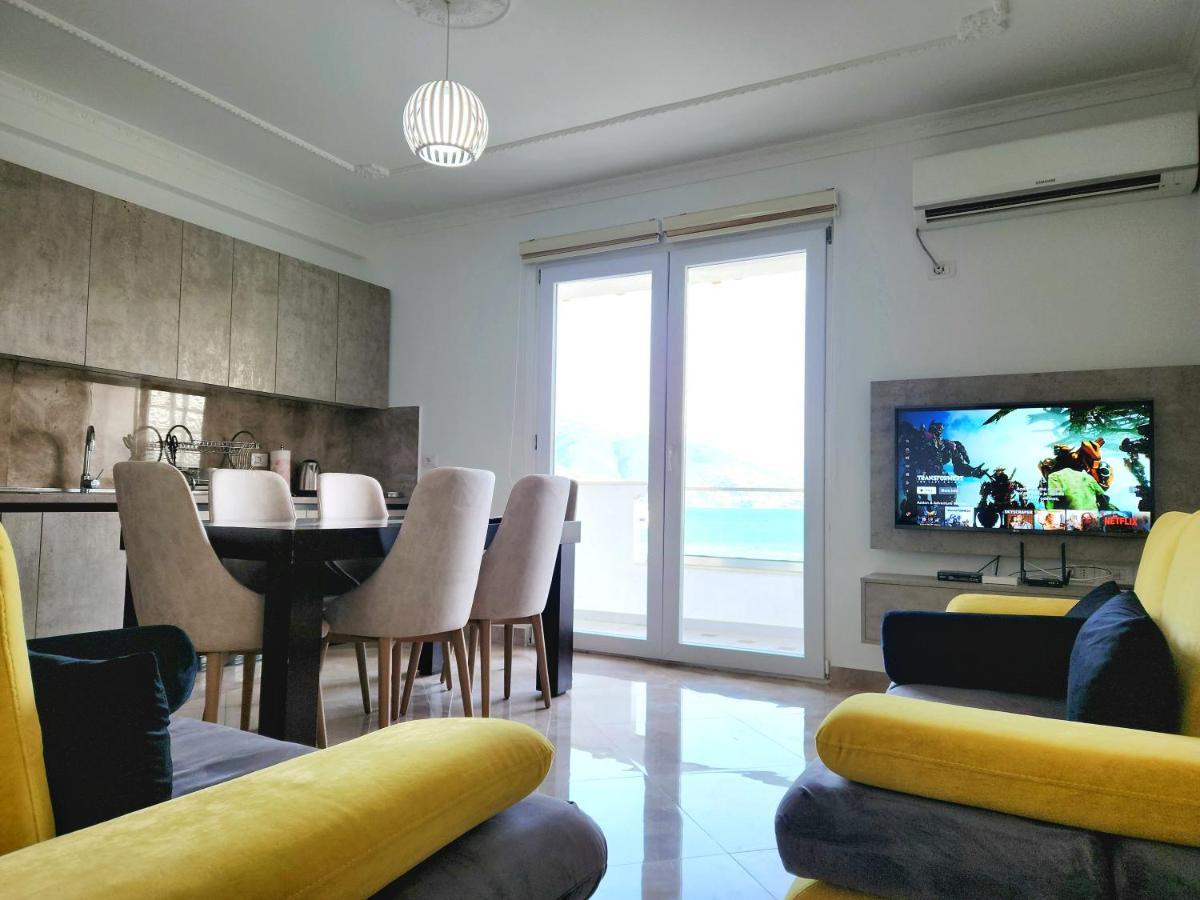 Panorama View Apt, 150M To Beach, 750M Lungo Mare Apartment Vlorë Exterior foto